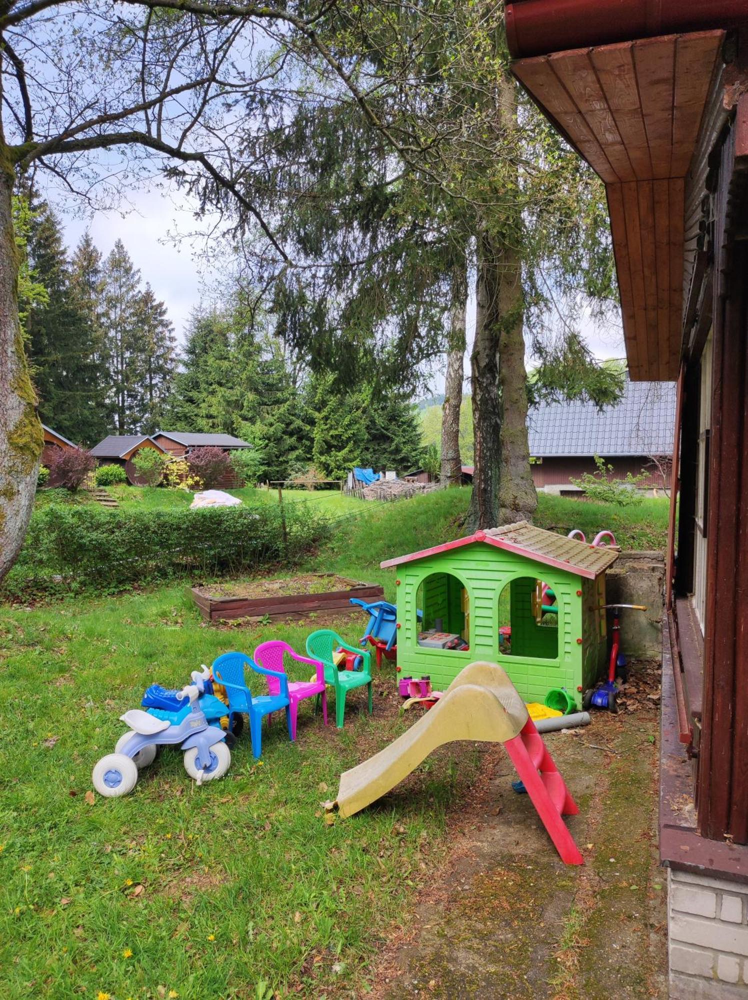 Lesni Chaty "Hogo Fogo" Kytlice Exterior foto